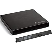 Salcar - DVD Externo Adaptador Caja Carcasa para unidades de almacenamiento portátiles SATA para unidades de…